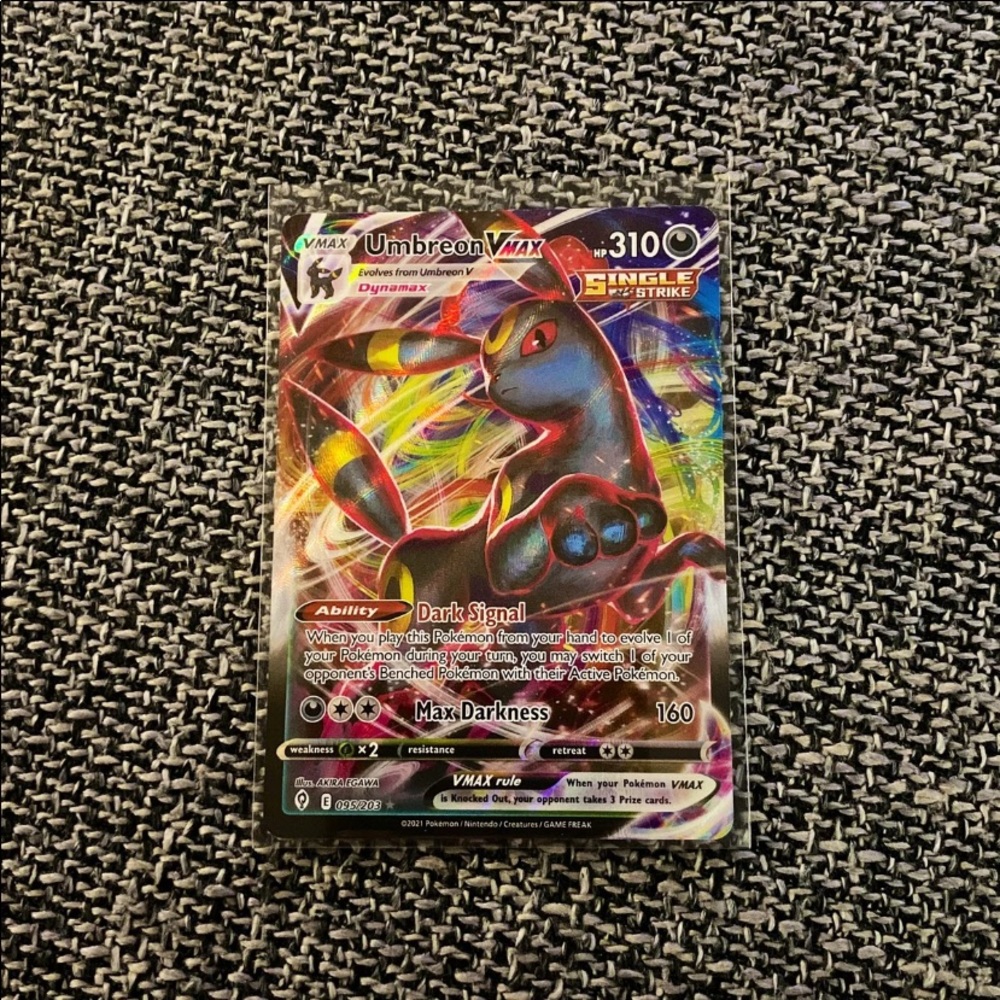 Pokemon Umbreon VMAX Card